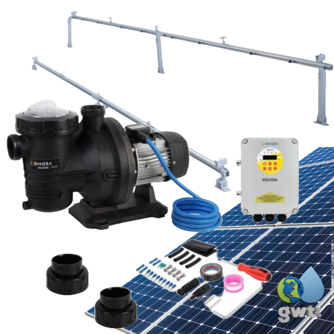 Sistema de Bombeo Solar para Alberca  Hasta 300 lts/minuto