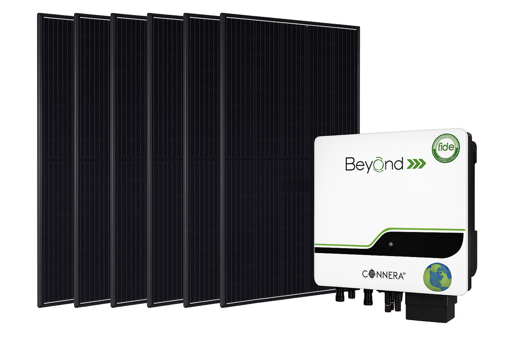 Sistema Fotovoltaico 3.0 kW Ahorra energía. ¿Estás listo para liberarte de los altos costos de la luz? Este sistema de 3.0 kW es ideal para hogares con consumo medio-alto que desean generar su propia energía sin preocuparse por tarifas elevadas.