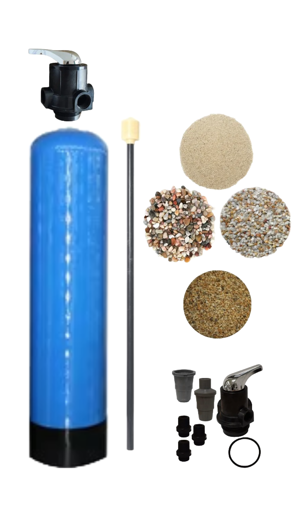 Sistema TechPure Softener de purificación y venta automática de agua, equipado con suavizador para zonas con agua dura.
