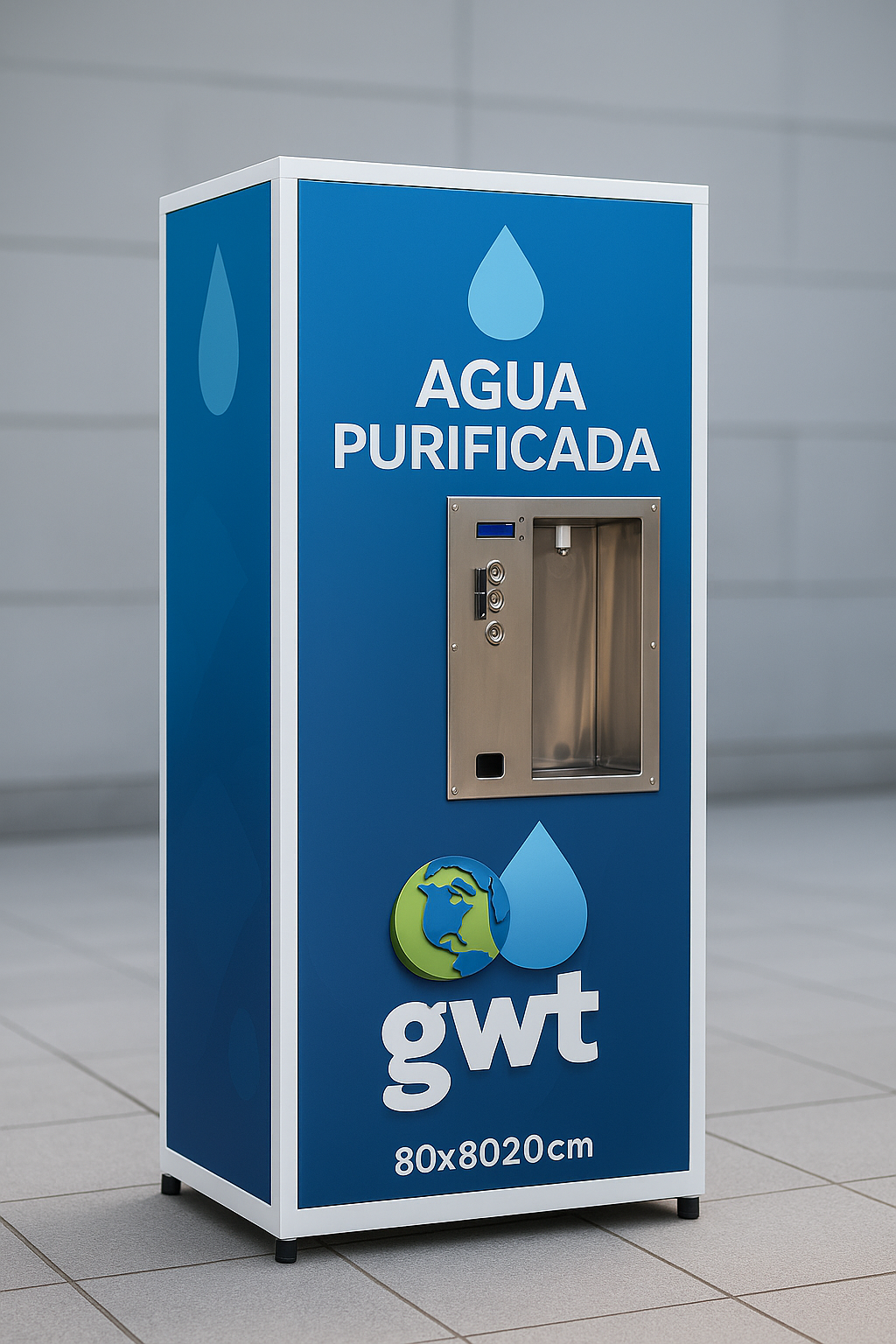 Despachador Automático de Agua 7 Etapas – ¡Gana Dinero con Agua Purificada!