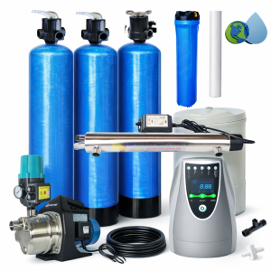 Planta Purificadora Industrial GWT | 6 Etapas con Suavizador | 2,100 L/h